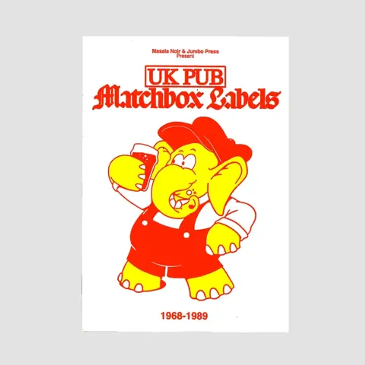 Артбук UK Pub Matchbox Labels 1968-1989 (на английском языке)