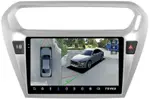 Магнитола для Peugeot 301, Citroen C-Elysee - Teyes CC3-2K-360 на Android 10, Быстрая, 2K QLED, CarPlay, 4G SIM-слот, 4 камеры в комплекте