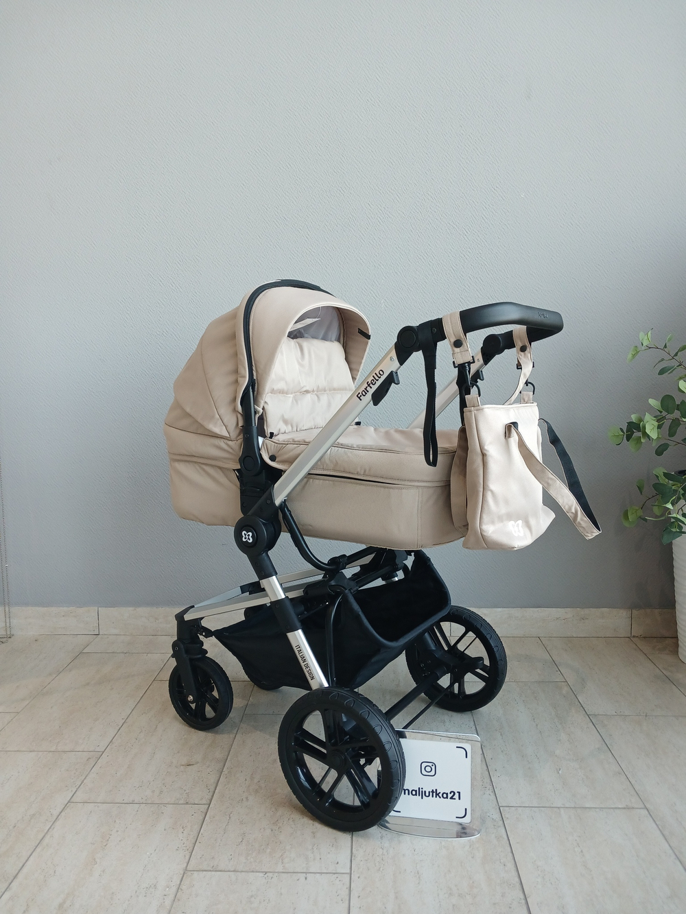Коляска модульная 3в1 Zuma Trio Comfort (Cappuccino/Капучино Z-55)