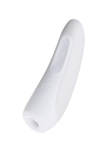Вакуумно-волновой стимулятор Satisfyer Curvy 1+ (синхронизируется со смартфоном) (Цвет: белый)