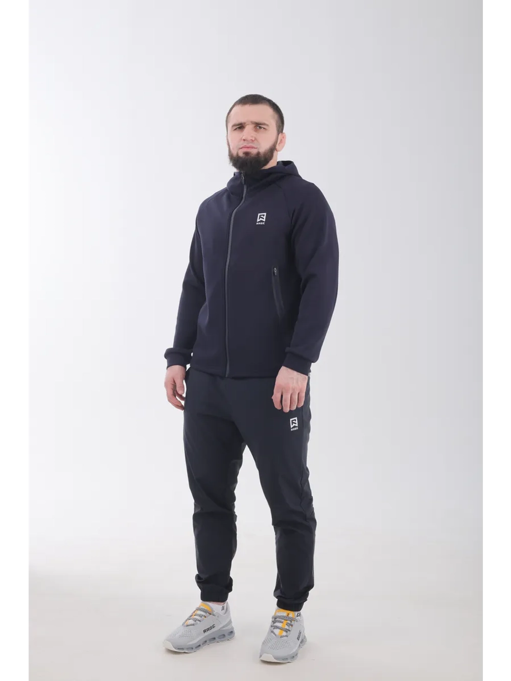 Мастерка с капюшоном Rage navy атр.: HY26461