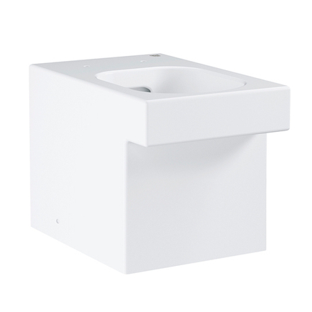 УНИТАЗ НАПОЛЬНЫЙ ПРИСТАВНОЙ БЕЗОБОДКОВЫЙ GROHE CUBE CERAMIC 3948500H