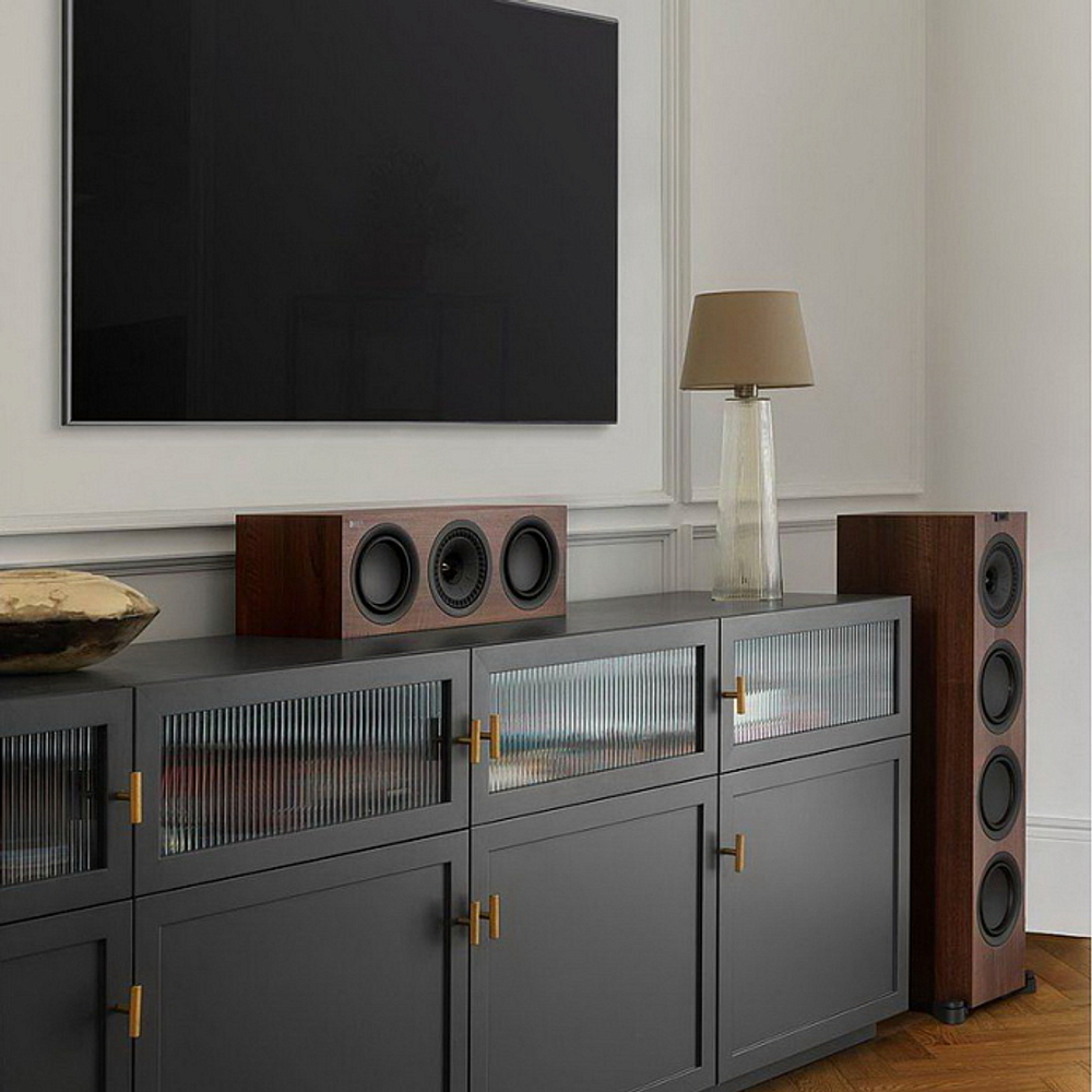 KEF Q250C Walnut 2-полосная акустическая система центрального канала (пассивная)