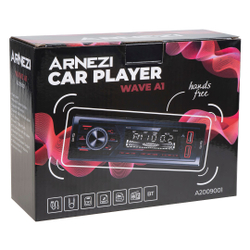 Автомагнитола ARNEZI Wave A1 4х25Вт (Bluetooth, FM, AUX, USB, TF) / A2009001