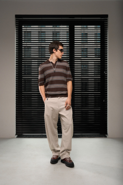 Брюки Blue Monte Linen Casual Pants "Yunfengbai"