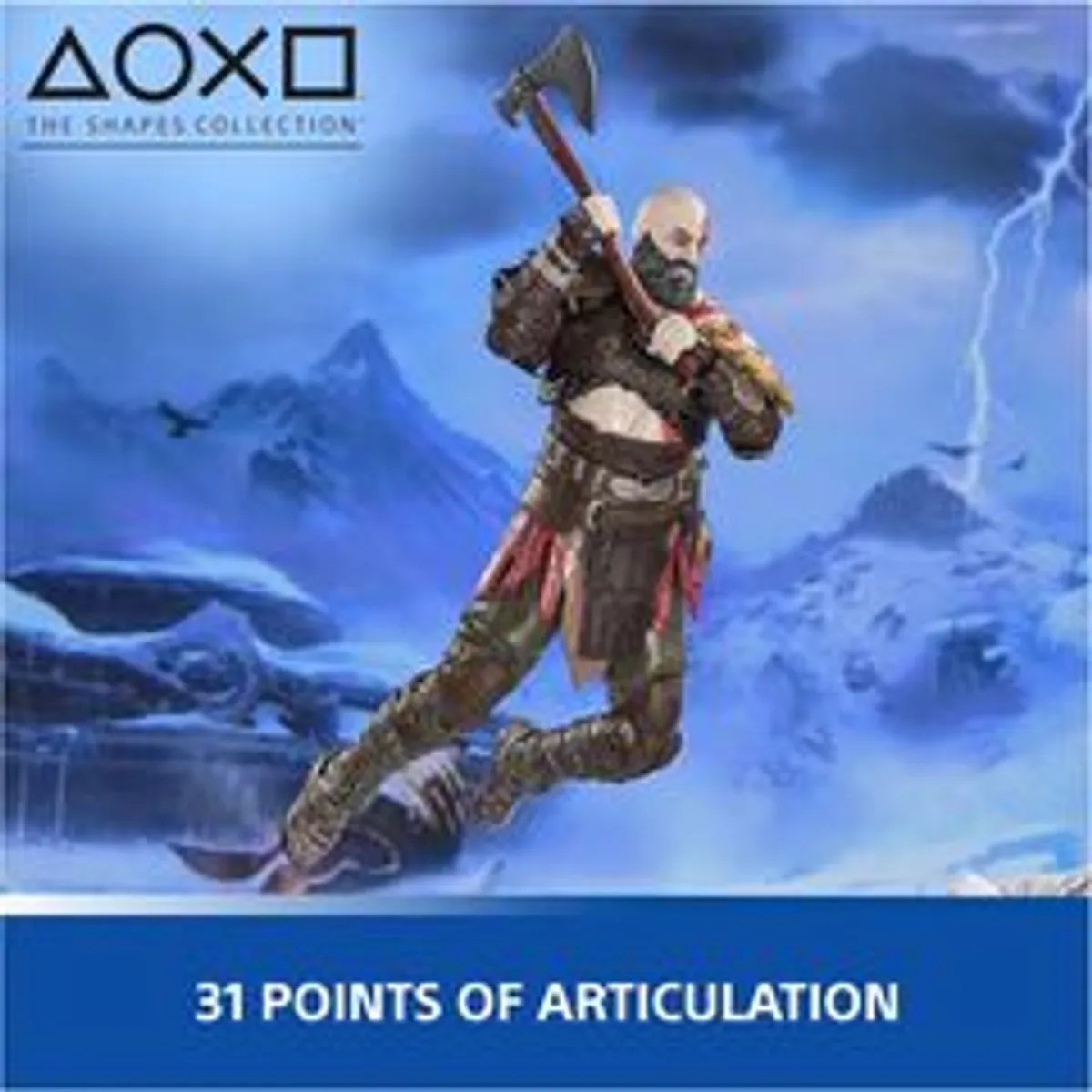 Фигурка Spin Master Playstation God of War Ragnarok: Kratos (Survival Gear Set)