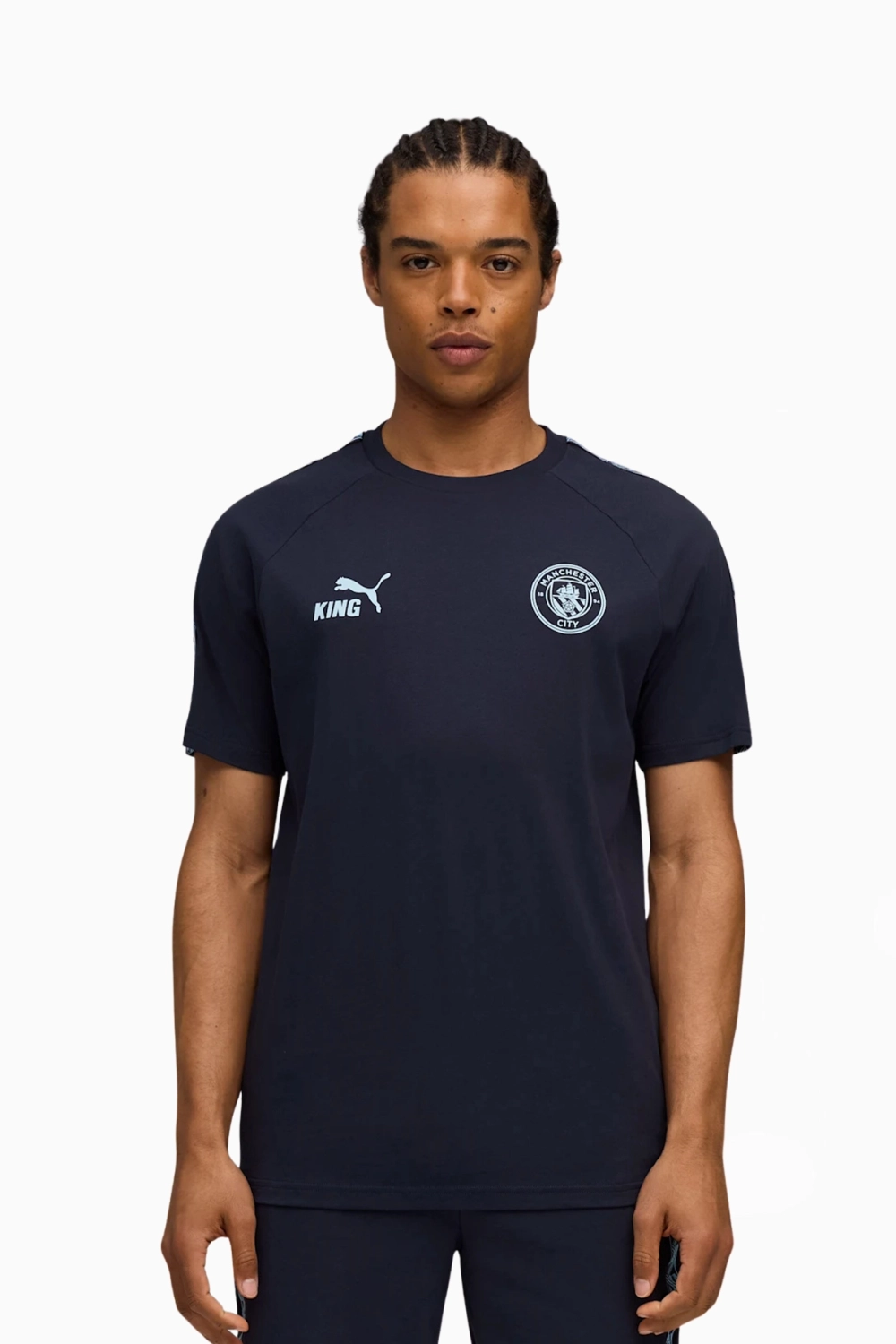 Футболка Puma Manchester City 25/26 KING Tee - темно-синий