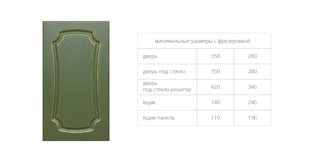 Фасад патинированный рис. 21