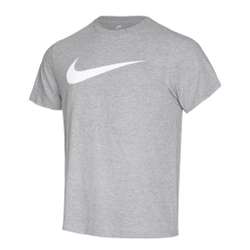 Мужское теннисное поло Nike Icon Swoosh T-Shirt Men - Lightgrey, White