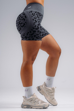 Шорты Push-Up Compression Leopard Shorts PRIMAL 856 Черные
