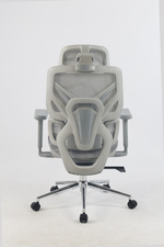 Кресло офисное TopChairs Structo серая сетка