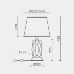Настольный светильник MODELUX ML.6114.01TL WH
