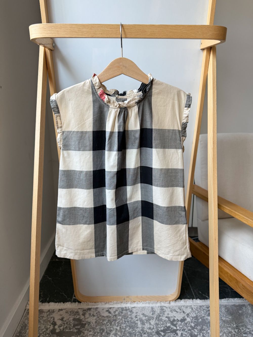 Хлопковая блузка Burberry, 116