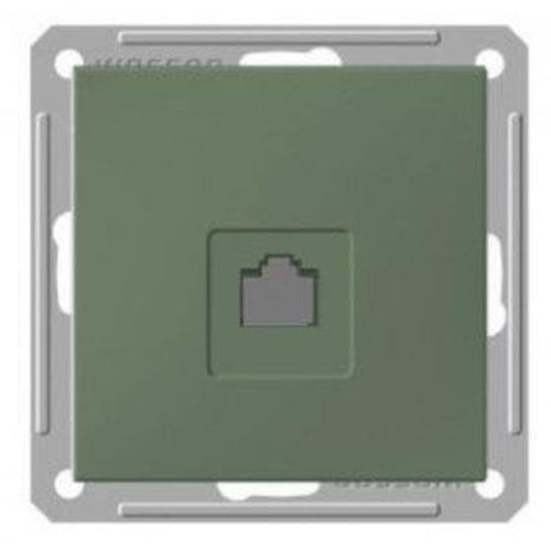 Розетка телефонная RJ11 с/у, механизм W59 шампань Schneider Electric