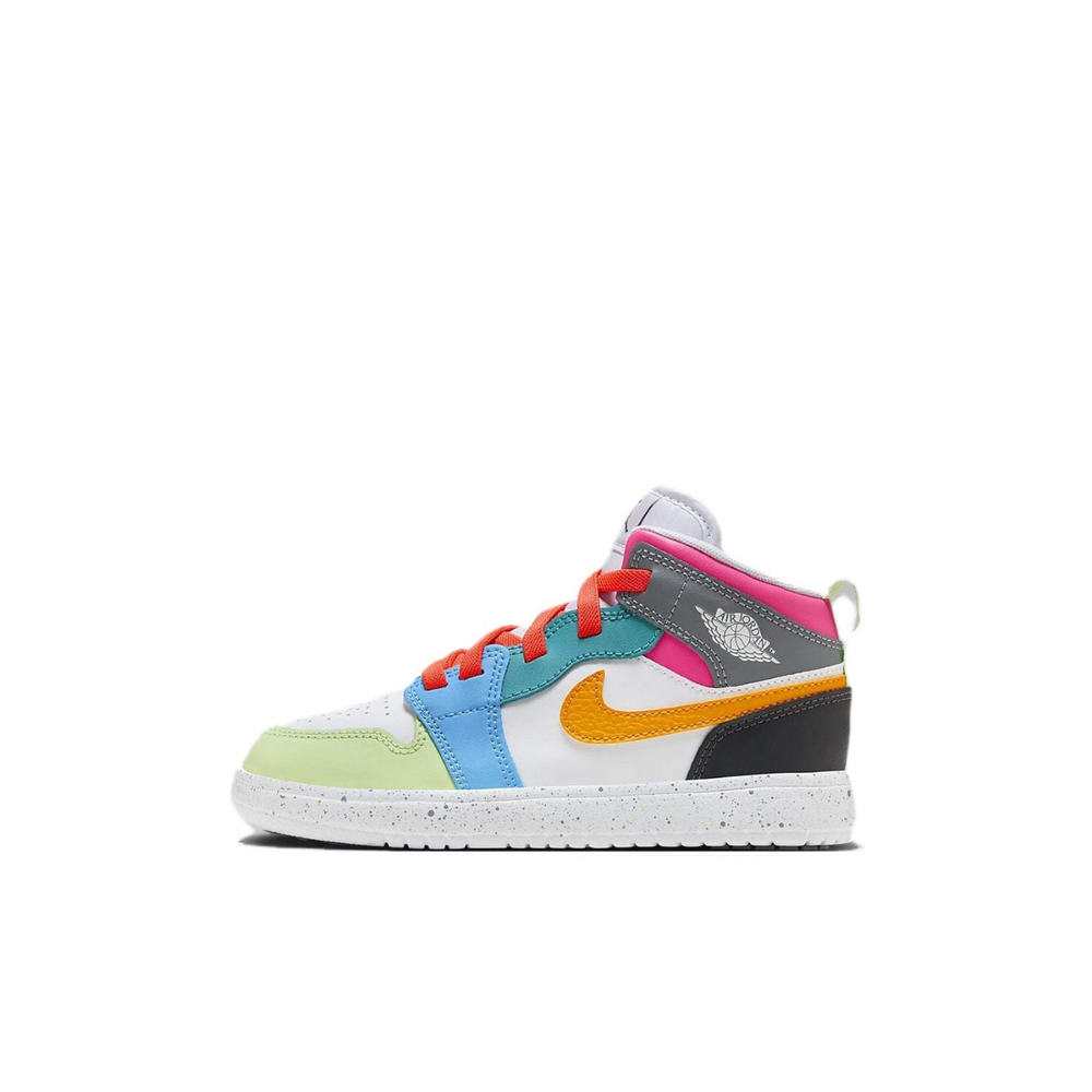 Кроссовки Air Jordan 1 Mid ALT SE «Taxi» Kids