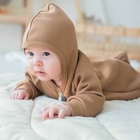 Комбинезон с капюшоном "Песок" утепленный 0+