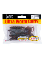 Слаги съедобные искусственные LJ Pro Series ULTRAWORM CURLY 2,0in (05.00)/PA16 9 шт. в упак.