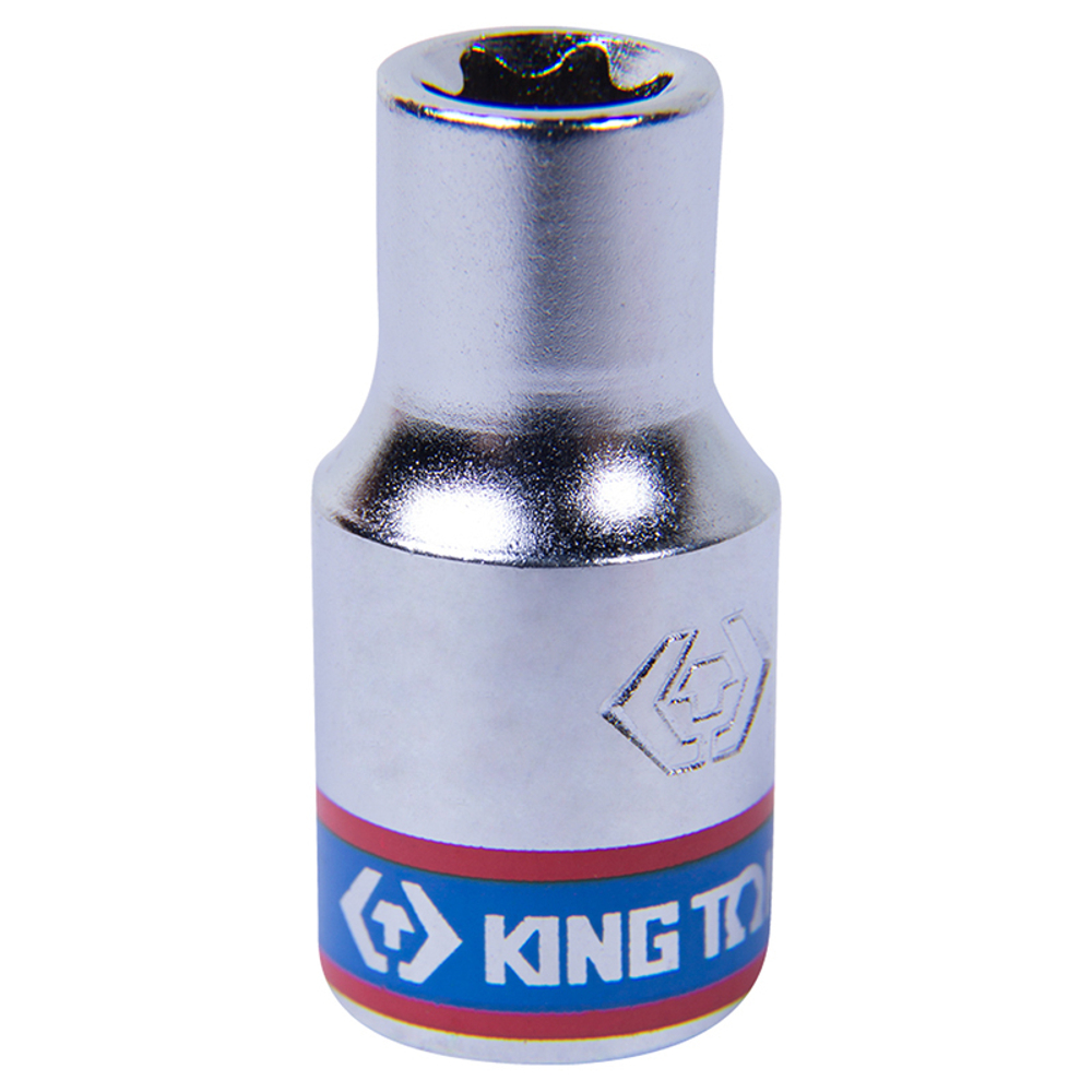 KING TONY (337508M) Головка торцевая TORX Е-стандарт 3/8", E8