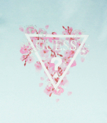Футболка Guess - голубой(K4RI07 K6YW4)