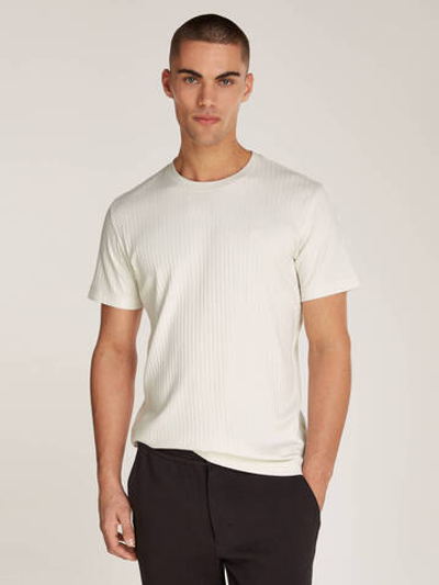 Футболка CALVIN KLEIN JEANS - экрю(J30J326149)