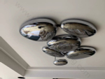 Ceiling design lamp Skydro by Artemide (5 lampshades)