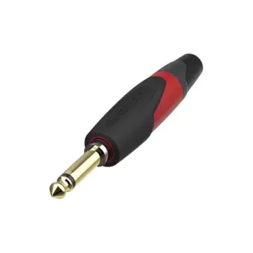 Neutrik NP2XX-SILENT кабельный разъем Jack 6,3мм TS (моно) штекер с выключателем