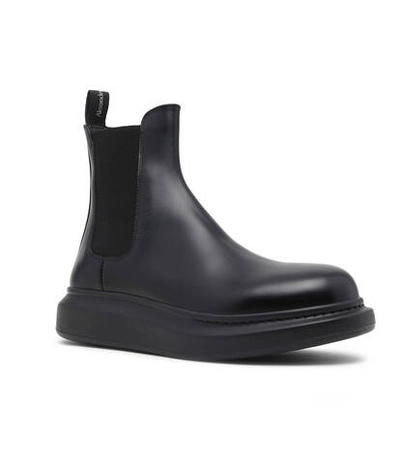 Кожаные челси Alexander McQueen - черный(586198 WHX52)