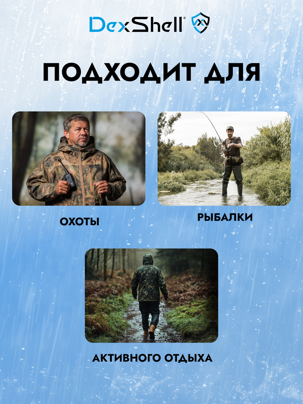 ВОДОНЕПРОНИЦАЕМЫЕ НОСКИ DexShell STORMBLOK 2.0