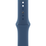 Умные часы Apple Watch SE 2 (2024) GPS, 40mm, Silver Aluminium Case with Sport Band M/L, Denim (Серебристый)