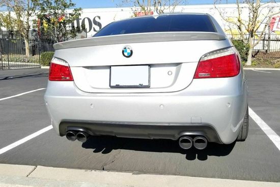 Диффузор заднего бампера V.1 для BMW 5 E60 E61 SEDAN TOURING 2003-2010 M-tech
