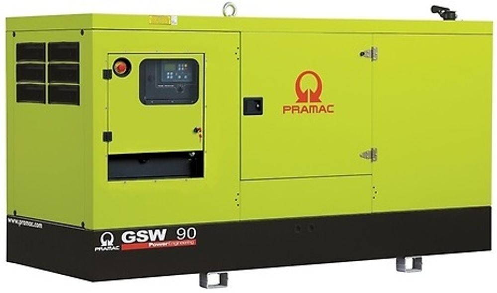 Дизельный генератор Pramac GSW 90 I в кожухе с АВР Дизельный генератор Pramac GSW 90 I в кожухе с АВР