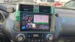 Магнитола для Toyota Land Cruiser Prado 150 2009-2013 (взамен 7" навигации) - Kuberg EW-9613-2 QLed, Android 12, Быстрая, CarPlay, 4G SIM-слот