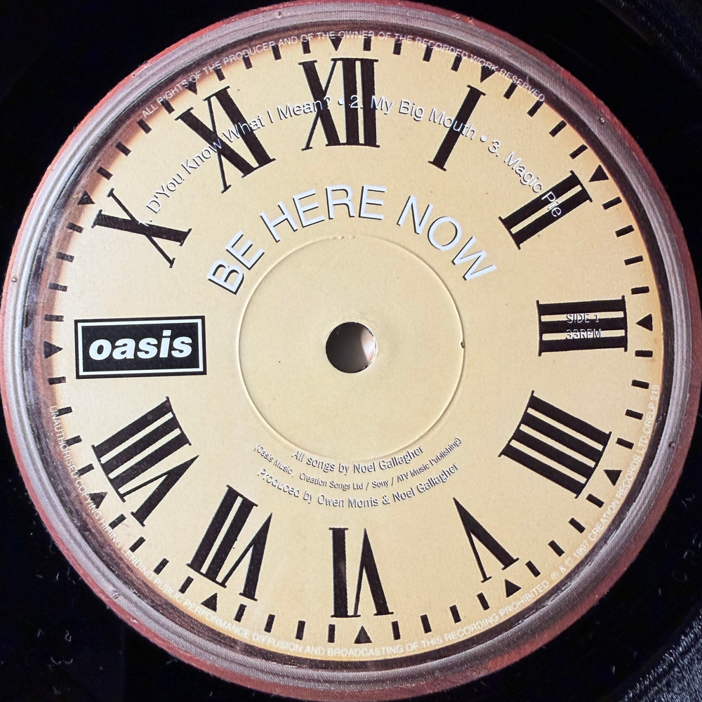 Oasis – Be Here Now 2LP (Англия 1997г.)