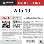 Профхим послестрой кисл д/удал цемента,затирок,ржав Pro-Brite/ALFA-19,5л