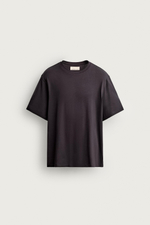 ФУТБОЛКА ИЗ ПЛОТНОГО ХЛОПКА С КОРОТКИМИ РУКАВАМИ — ZARA · 4092/443