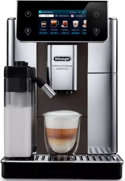 Кофемашина Delonghi Primadonna Aromatic ECAM630.75.TSM 1450Вт серебристый/черный