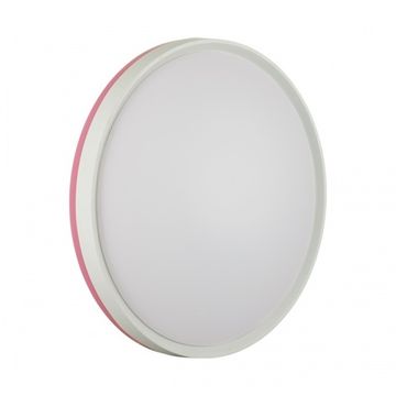 Настенно-потолочный светильник 48W 4000K 7708/DL белый/розовый D420 IP43 COLOR Kezo Pink Sonex