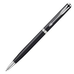 Шариковая ручка Parker Sonnet Slim K429 ESSENTIAL MattBlack CT Mblack (S0818170)