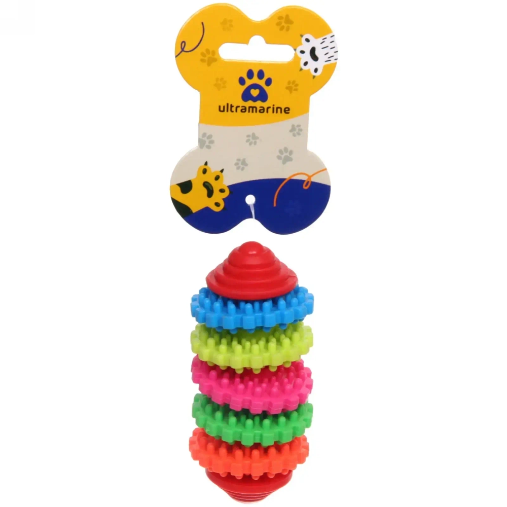 Игрушка для собаки «Bubble gum-Вертушка» 10см Ultramarine✦