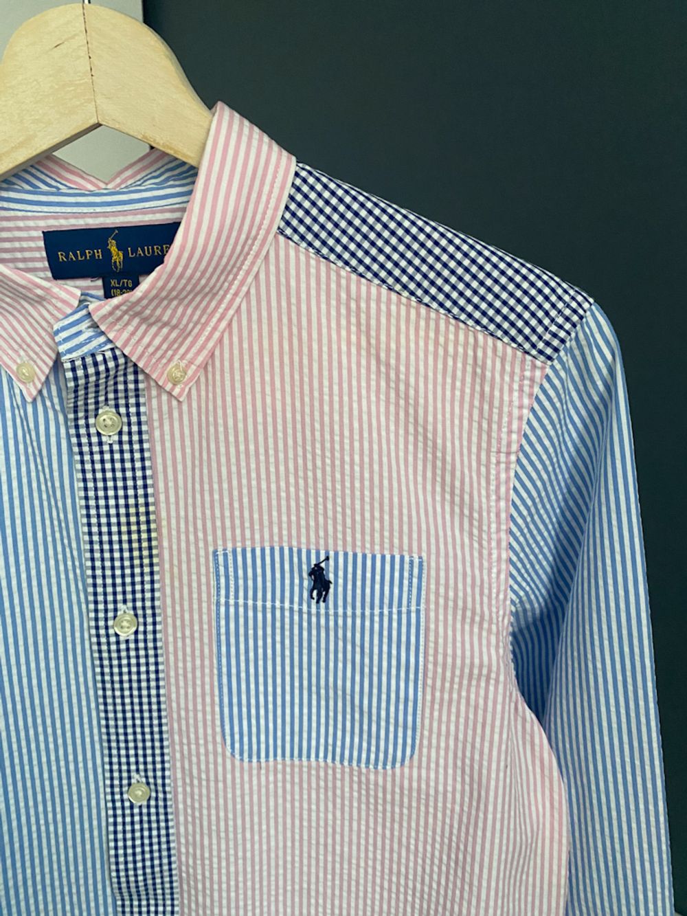Хлопковая рубашка Ralph Lauren, 164