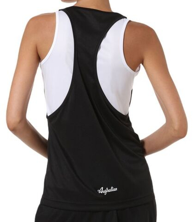Женский топ теннисный Australian Blaze Ace Tank - black