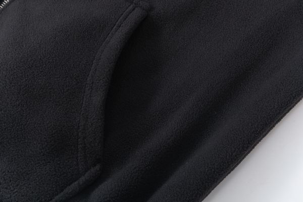 Толстовка Turbo fleece Zip черный/фиолетовый - фото 9