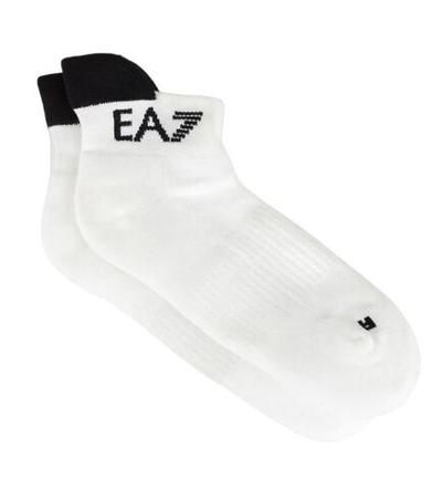 Теннисные носки EA7 Knitted Sock 1P - white/black