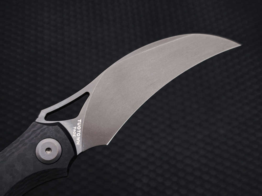 Складной нож Hawk-B [T10S PVD Carbon G10]