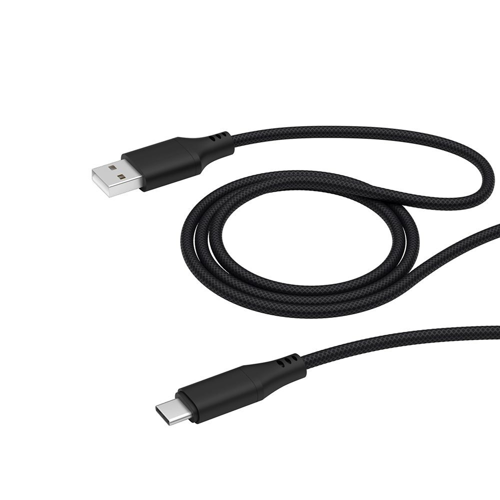 Borofone BX118 USB (m)-Type-C (m) 1м 3.0A ПВХ черный