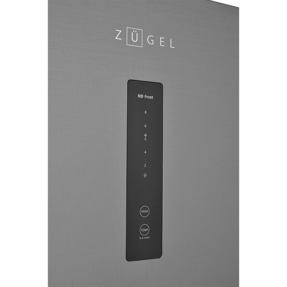 Холодильник ZUGEL ZRFD200X