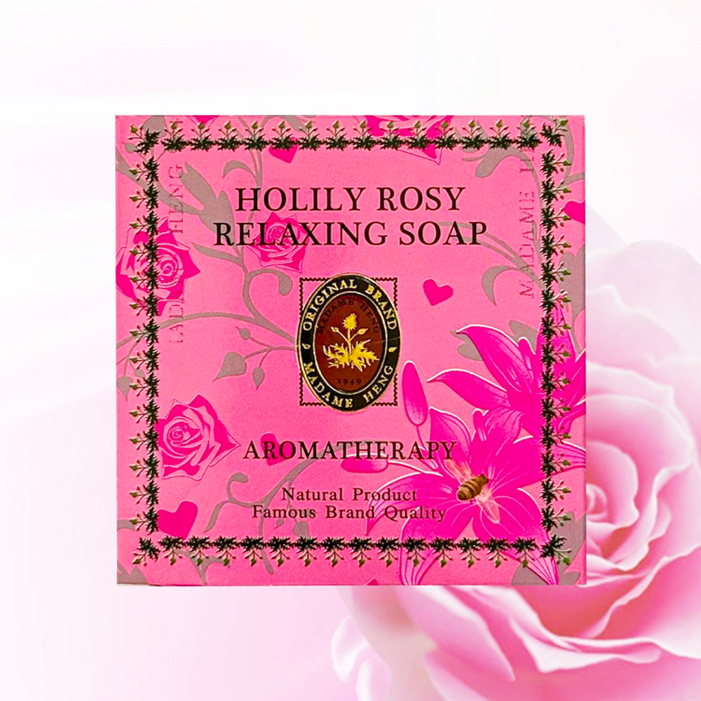 Спа-мыло c розой Relaxing Soap, Madame Heng 120 гр.