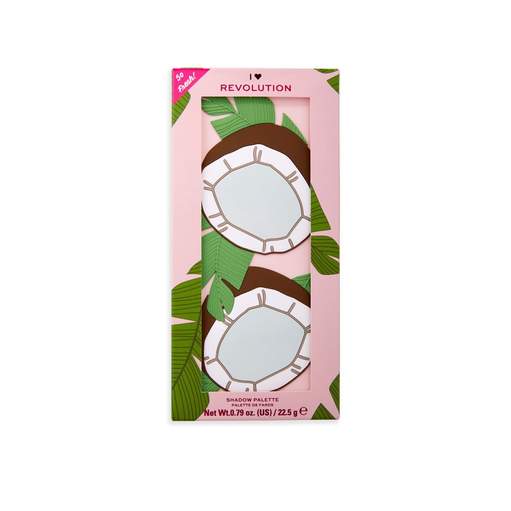 Палетка теней для век I Heart Revolution Tasty - Coconut