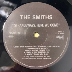 Винтажная виниловая пластинка LP The Smiths, Strangeways, Here We Come (Англия 2009)