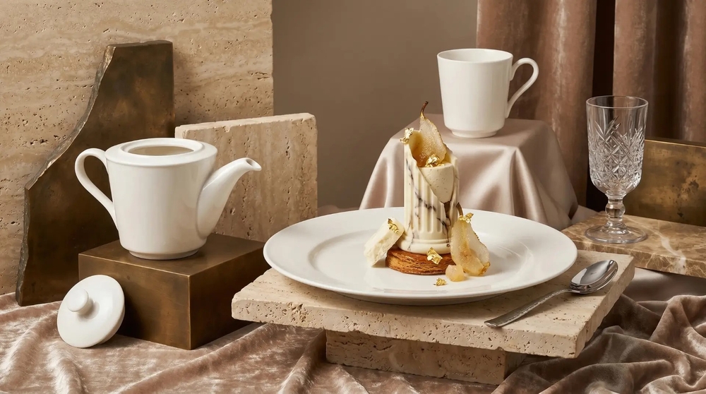 Тарелка мелкая 8" 200 мм Corone Bistro